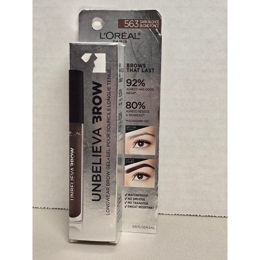 L'Oreal Unbelieva Brow 563 Dark Blonde Gel Waterproof